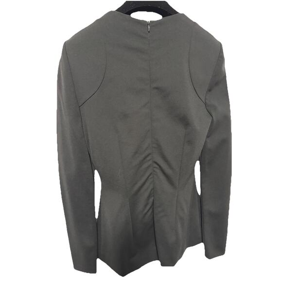 Alexander McQueen Blouse Womens IT 42 Black Crystal Bow Made Italy 364656QDL18 - Picture 9 of 16